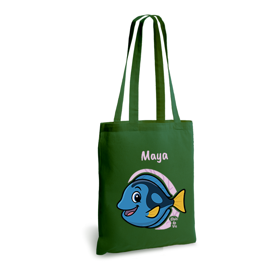 Elvis de Vis | tote bag | gepersonaliseerd met naam - Afbeelding 5