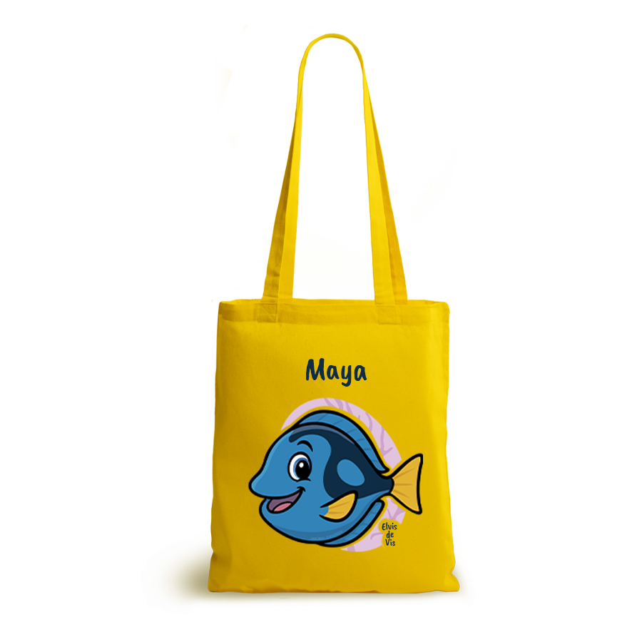 Elvis de Vis | tote bag | gepersonaliseerd met naam - Afbeelding 6