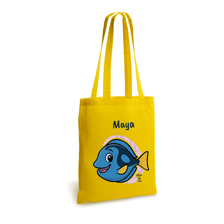 Elvis de Vis | tote bag | gepersonaliseerd met naam - Afbeelding 7