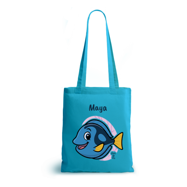 Elvis de Vis | tote bag | gepersonaliseerd met naam