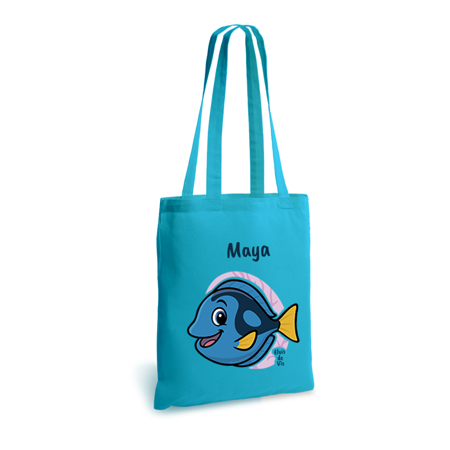 Elvis de Vis | tote bag | gepersonaliseerd met naam - Afbeelding 8