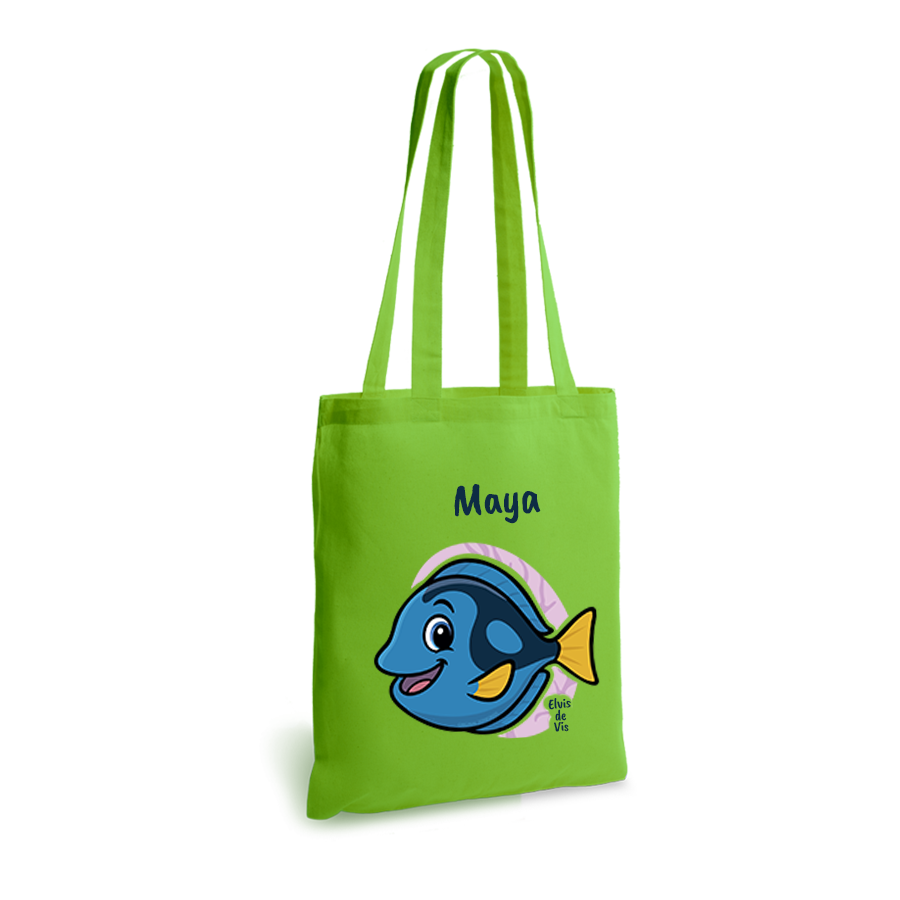 Elvis de Vis | tote bag | gepersonaliseerd met naam - Afbeelding 10