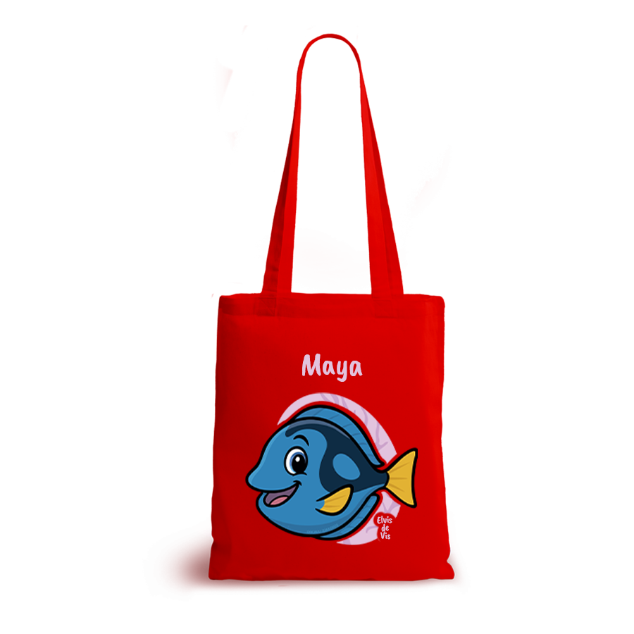 Elvis de Vis | tote bag | gepersonaliseerd met naam - Afbeelding 13