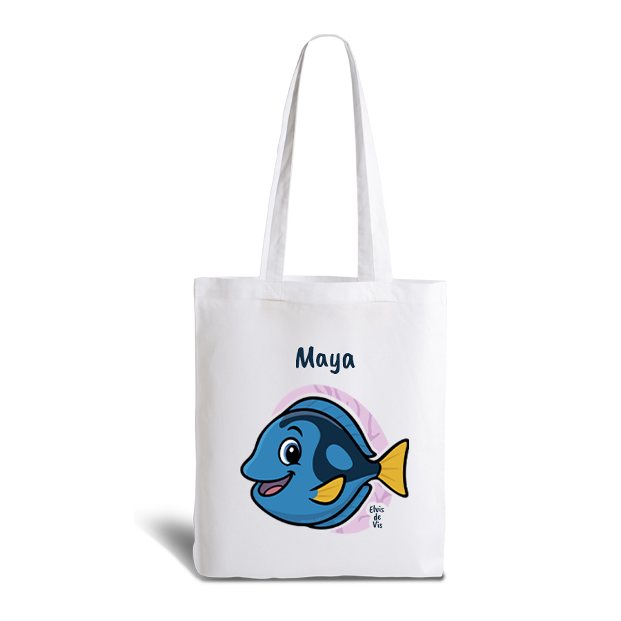 Elvis de Vis | tote bag | gepersonaliseerd met naam - Afbeelding 17