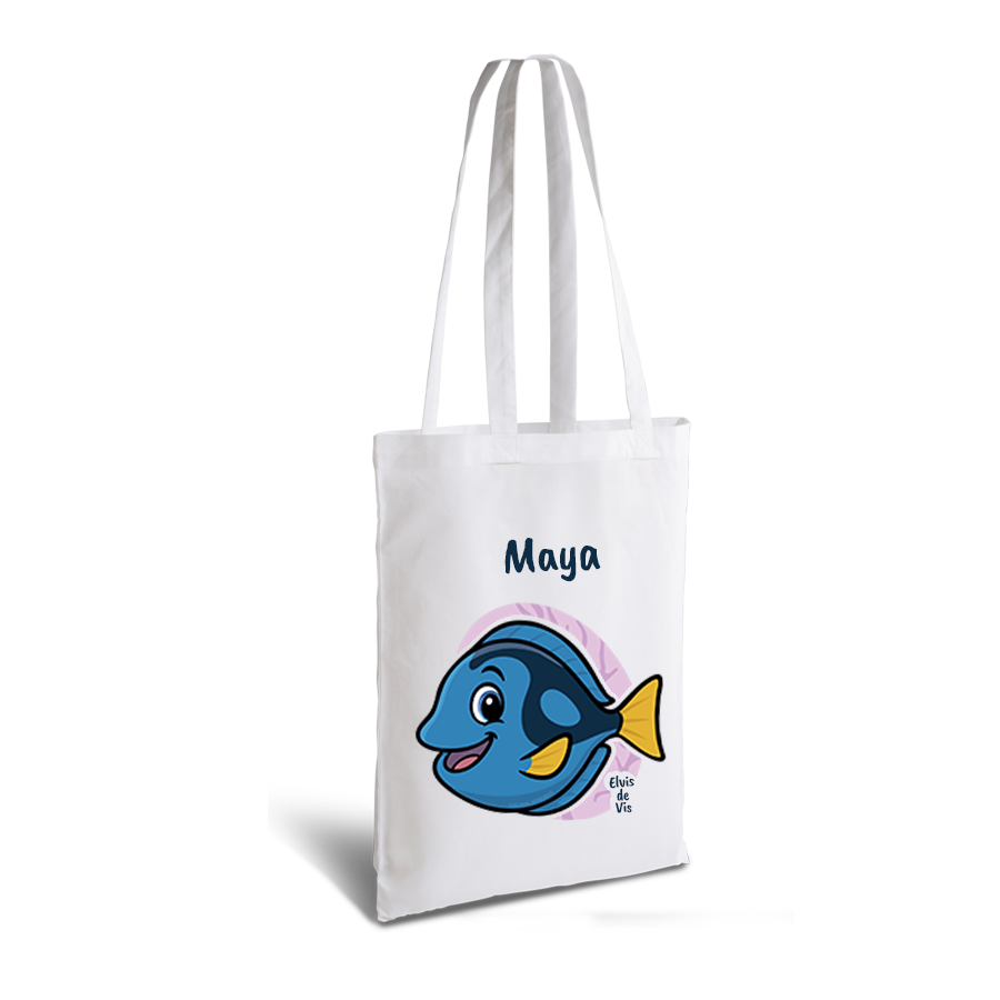 Elvis de Vis | tote bag | gepersonaliseerd met naam - Afbeelding 18