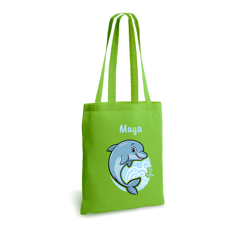 Flip de Dolfijn | tote bag | gepersonaliseerd met naam - Afbeelding 11