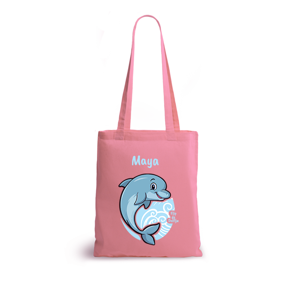 Flip de Dolfijn | tote bag | gepersonaliseerd met naam - Afbeelding 16