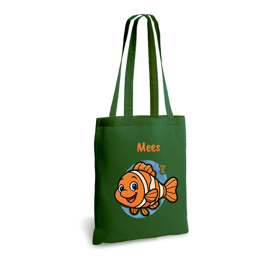 Gup de Vis | tote bag | gepersonaliseerd met naam - Afbeelding 5
