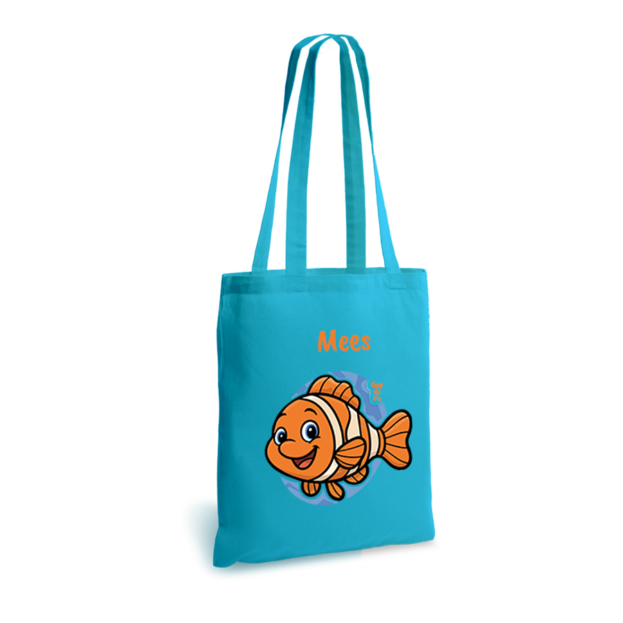 Gup de Vis | tote bag | gepersonaliseerd met naam - Afbeelding 9