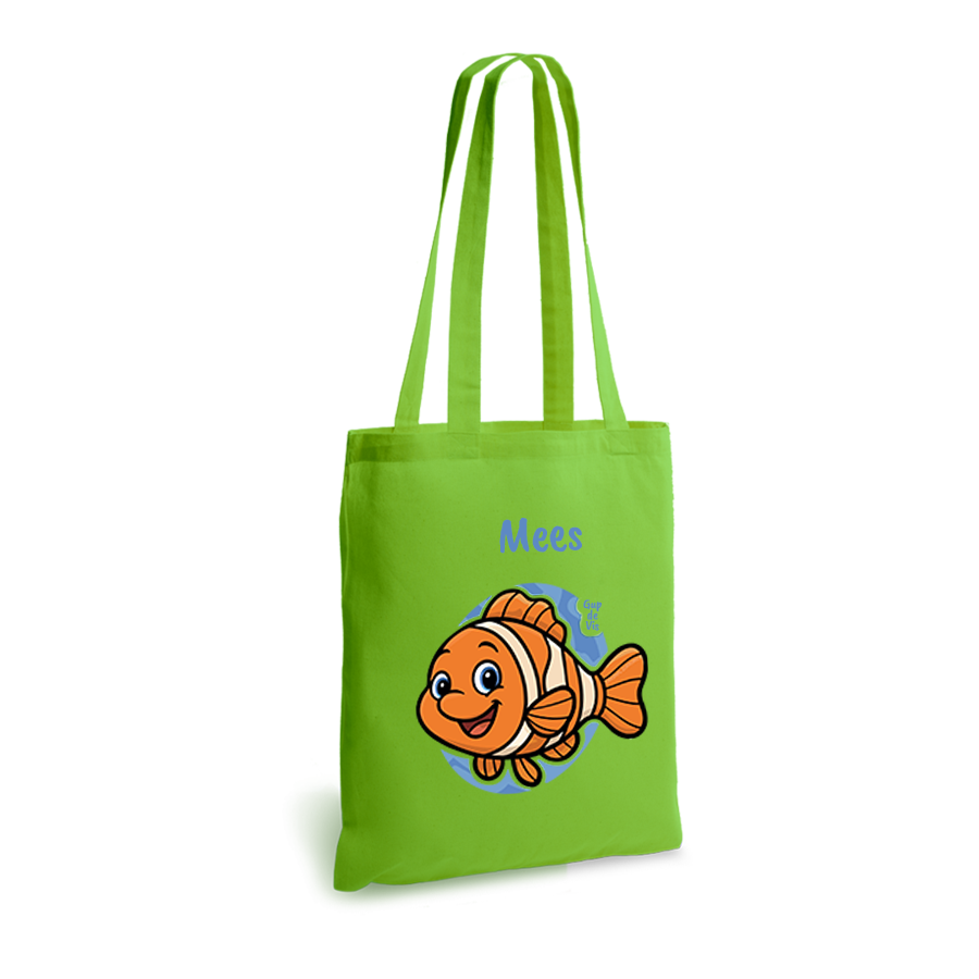 Gup de Vis | tote bag | gepersonaliseerd met naam - Afbeelding 11