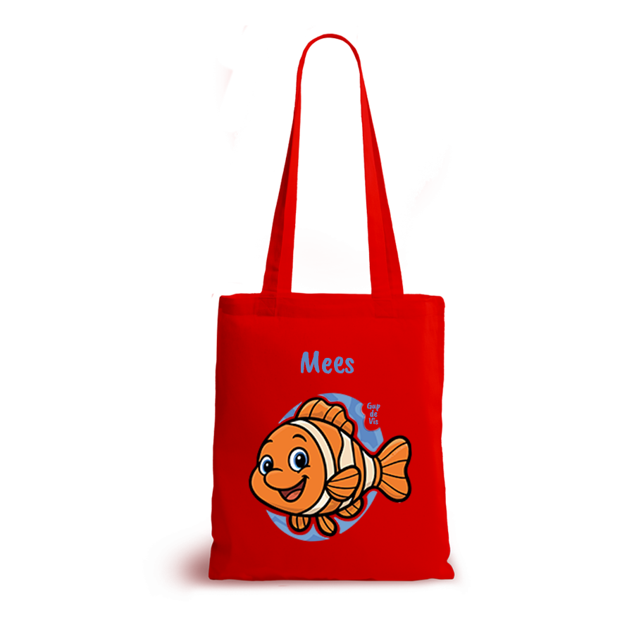 Gup de Vis | tote bag | gepersonaliseerd met naam - Afbeelding 13
