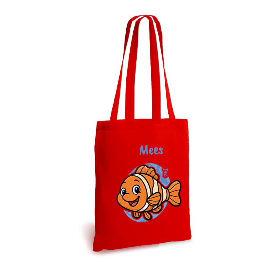 Gup de Vis | tote bag | gepersonaliseerd met naam - Afbeelding 14