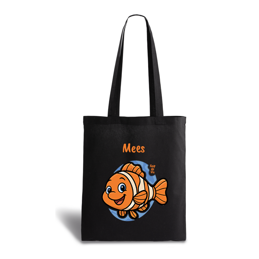 Gup de Vis | tote bag | gepersonaliseerd met naam - Afbeelding 2