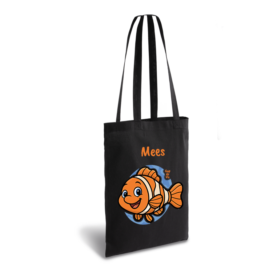 Gup de Vis | tote bag | gepersonaliseerd met naam - Afbeelding 3