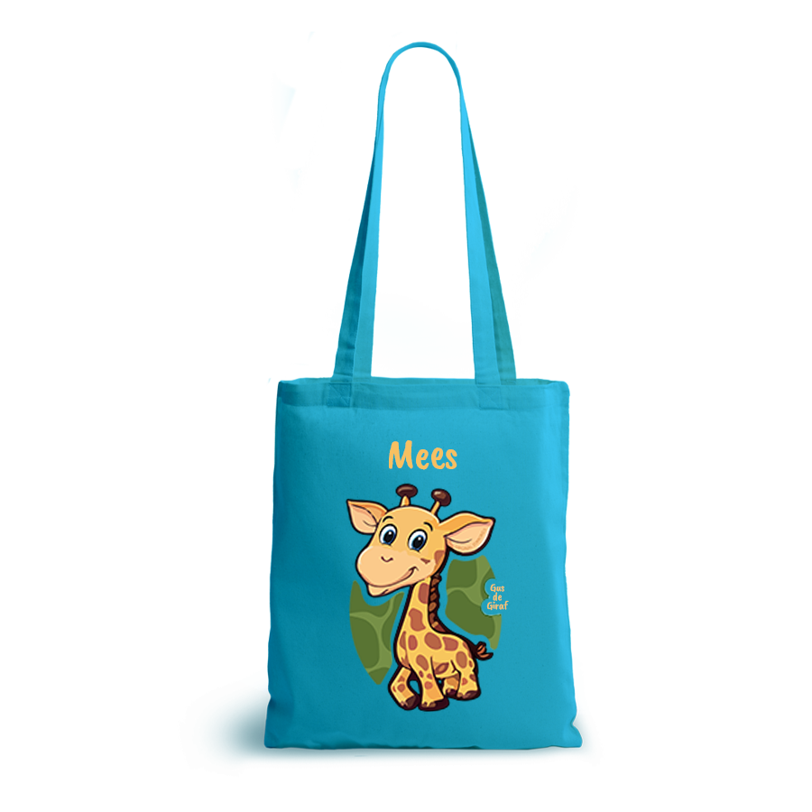 Gus de Giraf | tote bag | gepersonaliseerd met naam - Afbeelding 7