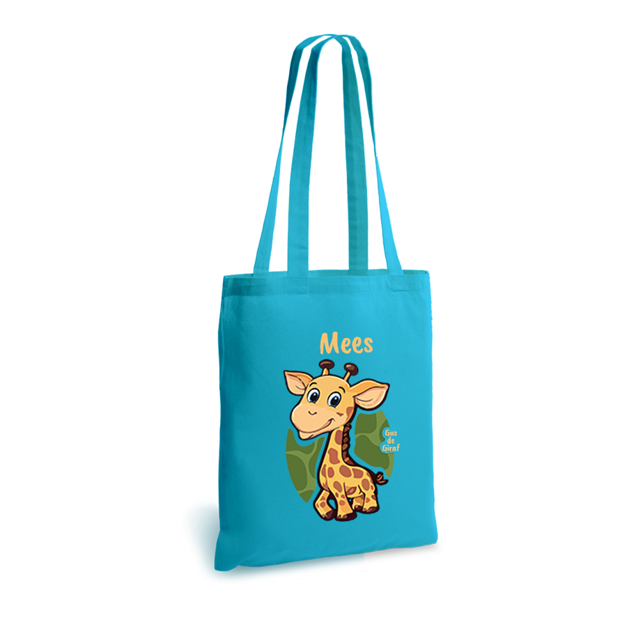 Gus de Giraf | tote bag | gepersonaliseerd met naam - Afbeelding 8
