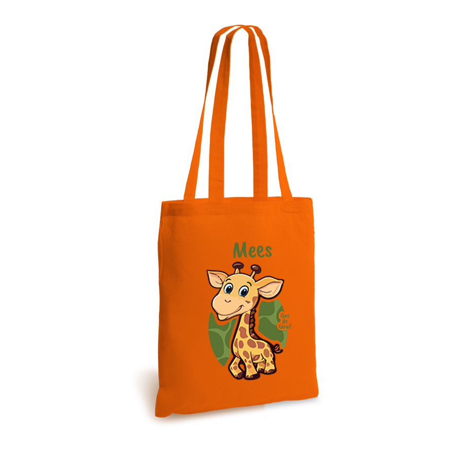Gus de Giraf | tote bag | gepersonaliseerd met naam - Afbeelding 12