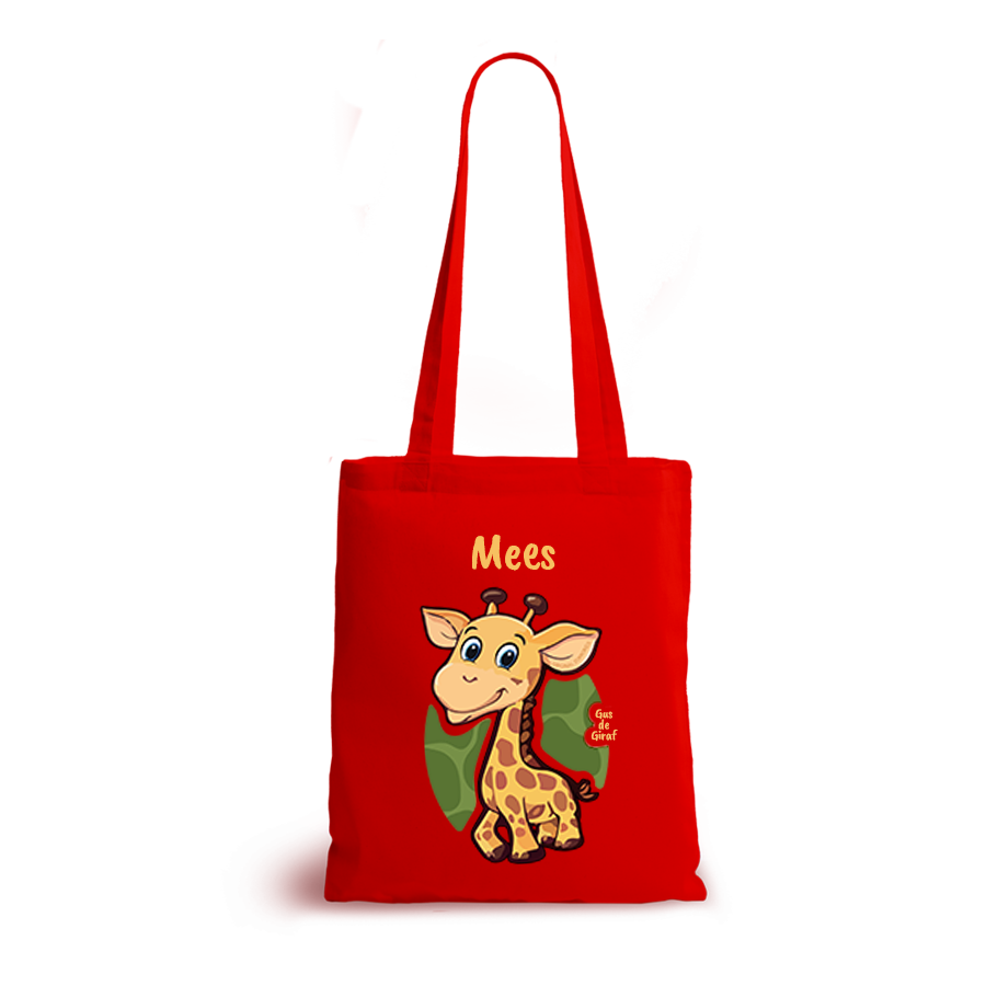 Gus de Giraf | tote bag | gepersonaliseerd met naam - Afbeelding 13
