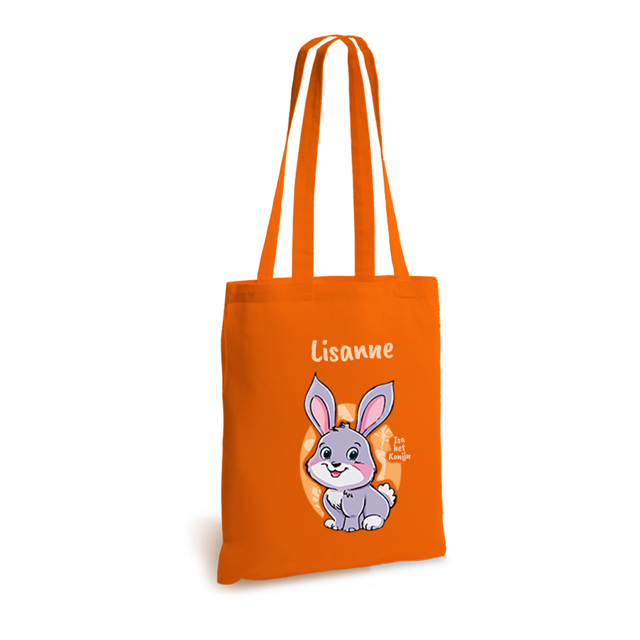 Isa het Konijn | tote bag | gepersonaliseerd met naam - Afbeelding 13