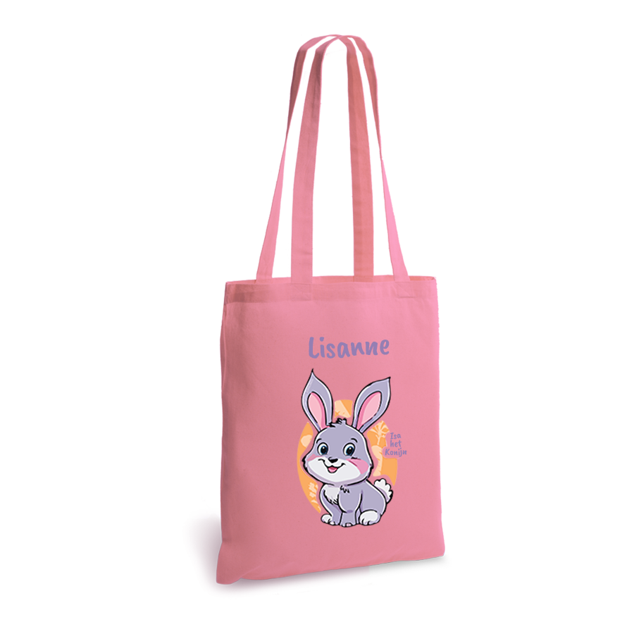 Isa het Konijn | tote bag | gepersonaliseerd met naam - Afbeelding 16