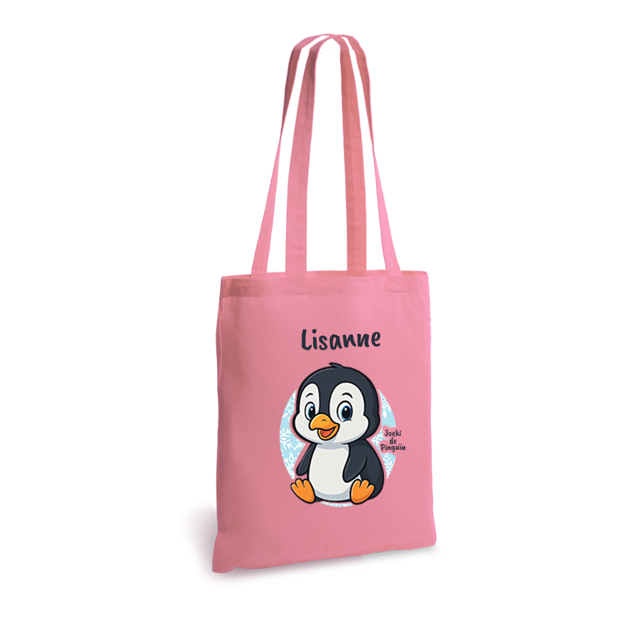 Joeki de Pinguin | tote bag | gepersonaliseerd met naam - Afbeelding 16