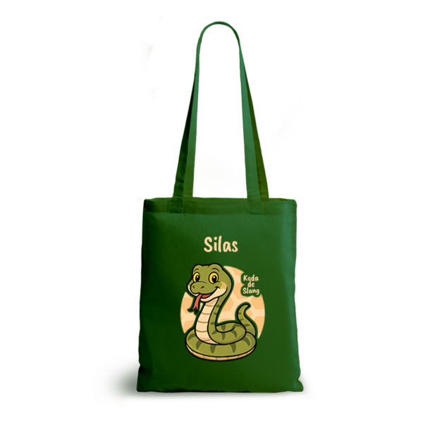 Koda de Slang | tote bag | gepersonaliseerd met naam