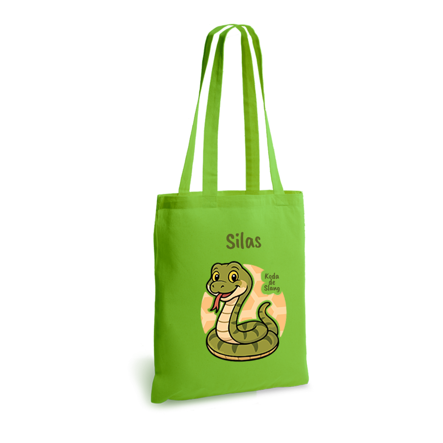 Koda de Slang | tote bag | gepersonaliseerd met naam - Afbeelding 10