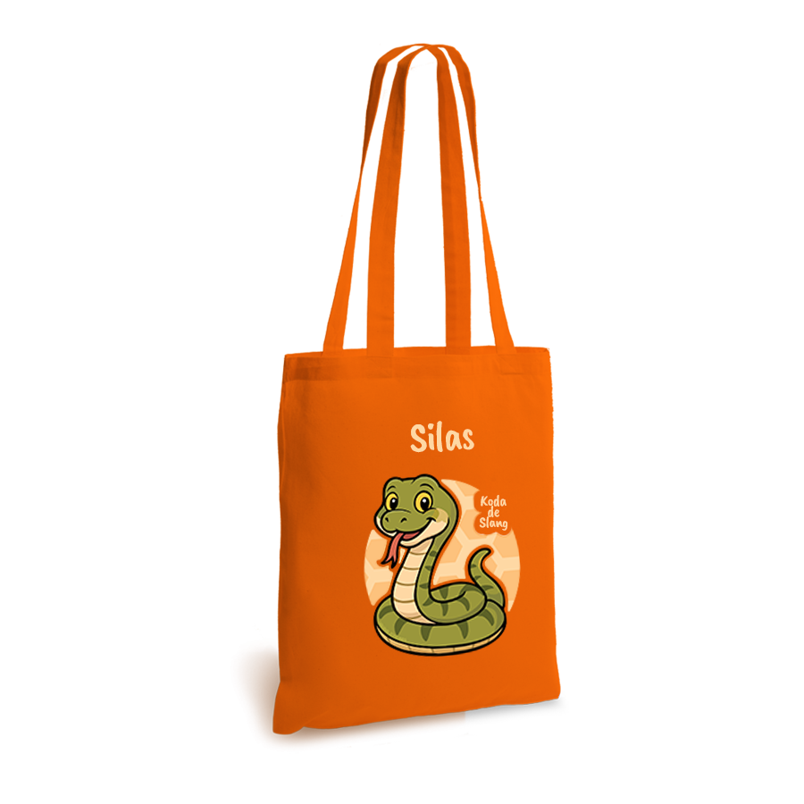 Koda de Slang | tote bag | gepersonaliseerd met naam - Afbeelding 12
