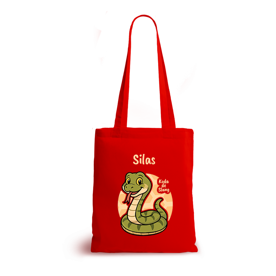 Koda de Slang | tote bag | gepersonaliseerd met naam - Afbeelding 13