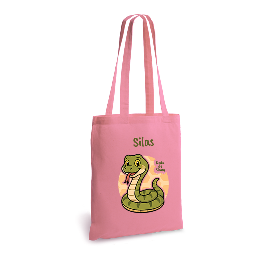 Koda de Slang | tote bag | gepersonaliseerd met naam - Afbeelding 16