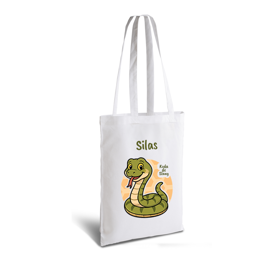 Koda de Slang | tote bag | gepersonaliseerd met naam - Afbeelding 18