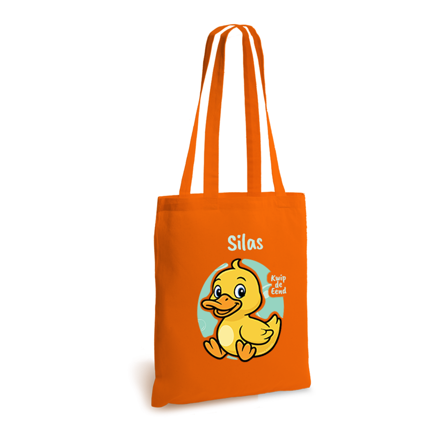 Kwip de Eend | tote bag | gepersonaliseerd met naam - Afbeelding 12
