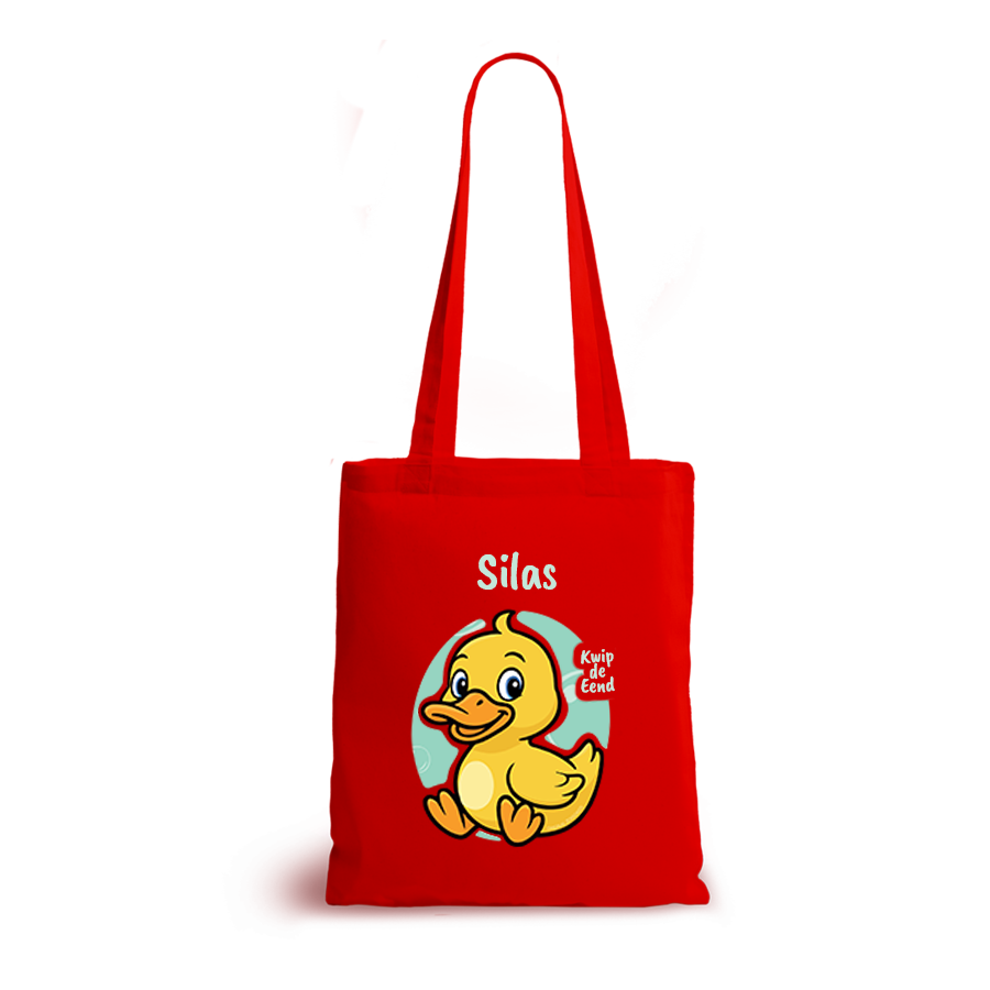 Kwip de Eend | tote bag | gepersonaliseerd met naam - Afbeelding 13