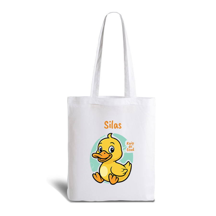 Kwip de Eend | tote bag | gepersonaliseerd met naam - Afbeelding 17