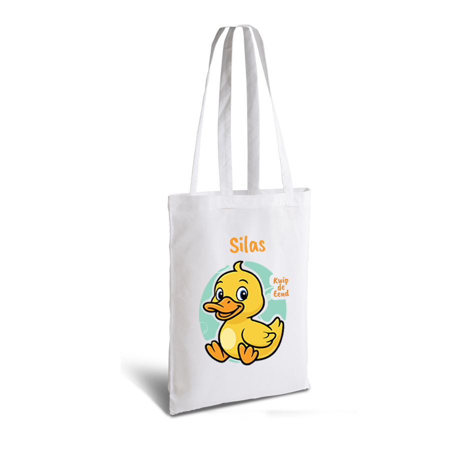 Kwip de Eend | tote bag | gepersonaliseerd met naam - Afbeelding 18
