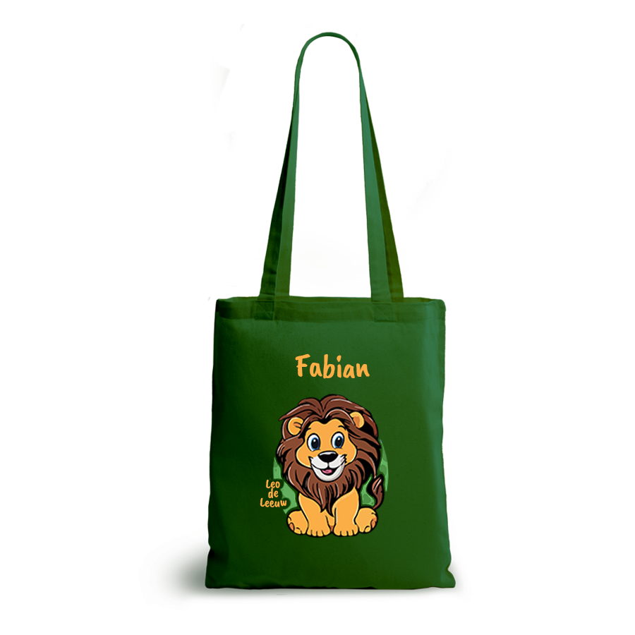 Leo de Leeuw | tote bag | gepersonaliseerd met naam - Afbeelding 2