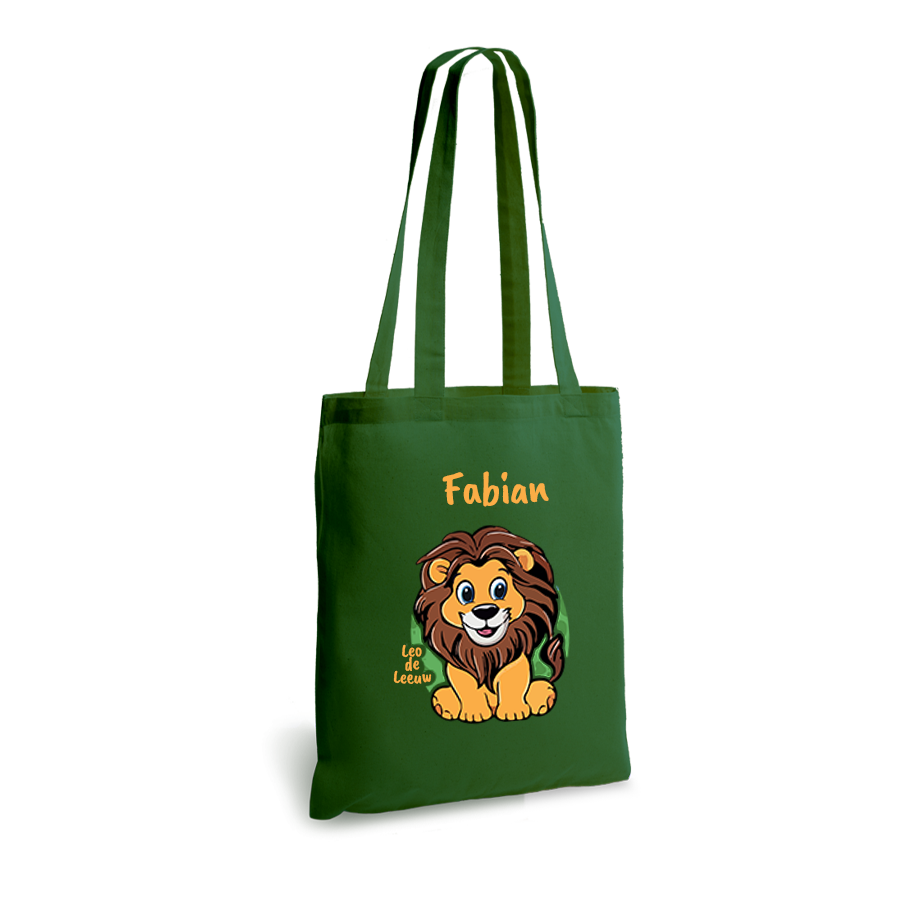 Leo de Leeuw | tote bag | gepersonaliseerd met naam - Afbeelding 3