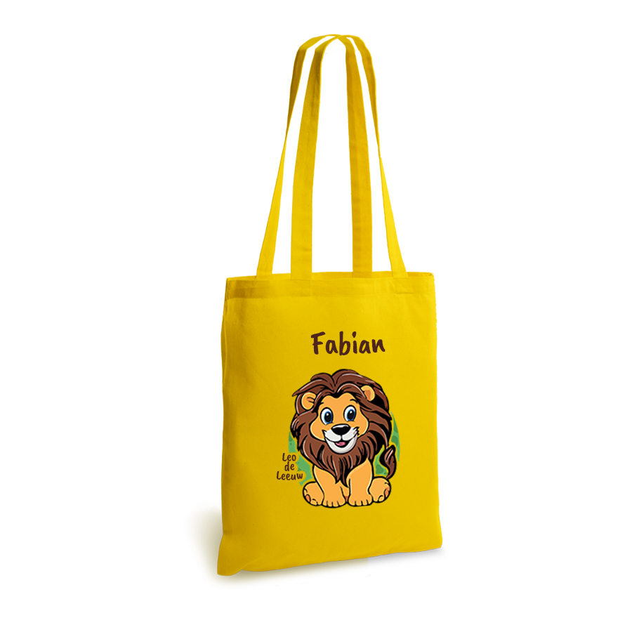 Leo de Leeuw | tote bag | gepersonaliseerd met naam - Afbeelding 5