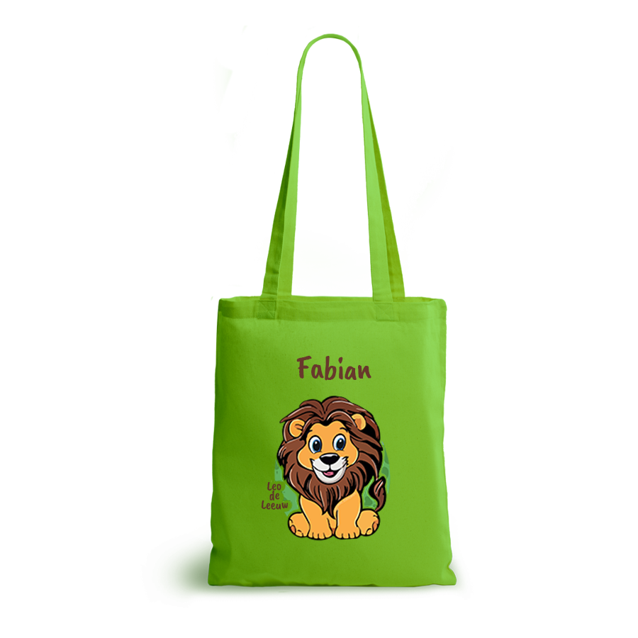 Leo de Leeuw | tote bag | gepersonaliseerd met naam - Afbeelding 8