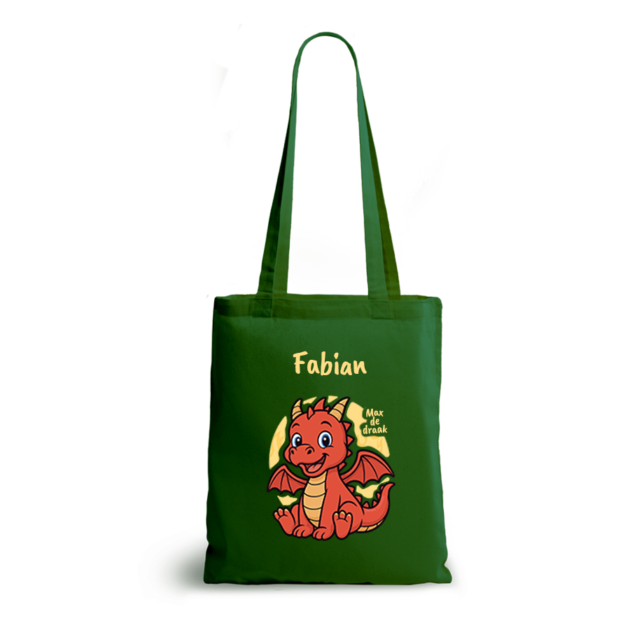 Max de Draak | tote bag | gepersonaliseerd met naam - Afbeelding 18