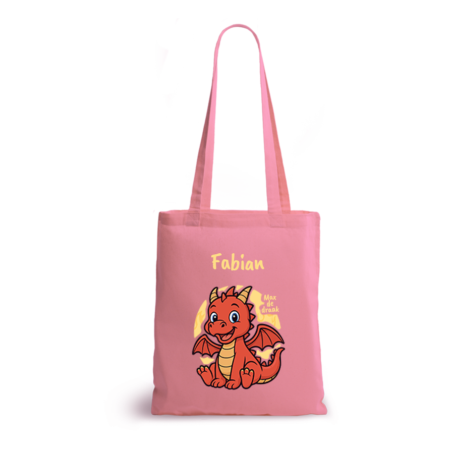 Max de Draak | tote bag | gepersonaliseerd met naam - Afbeelding 13