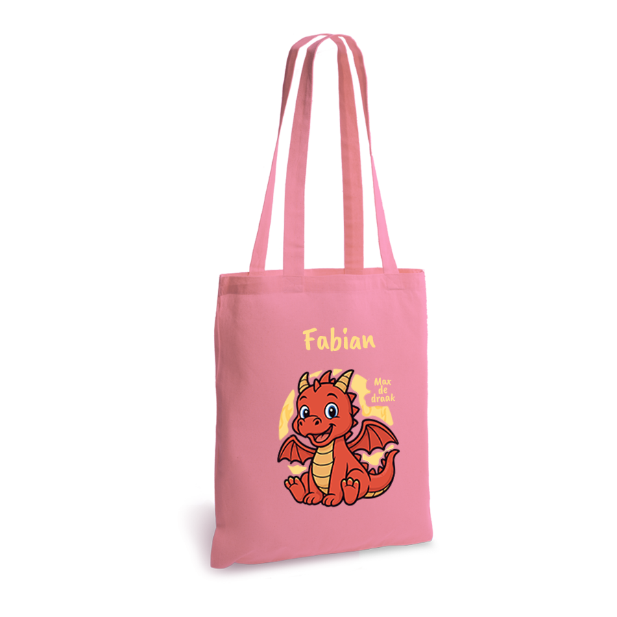 Max de Draak | tote bag | gepersonaliseerd met naam - Afbeelding 14