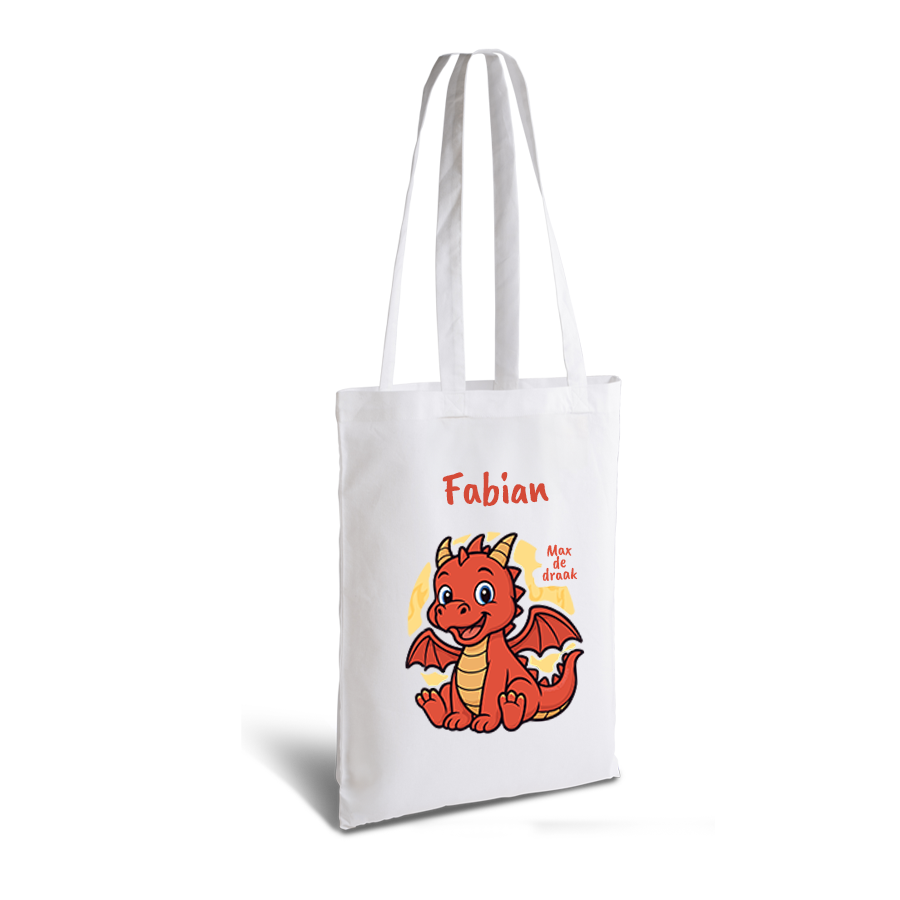 Max de Draak | tote bag | gepersonaliseerd met naam - Afbeelding 16