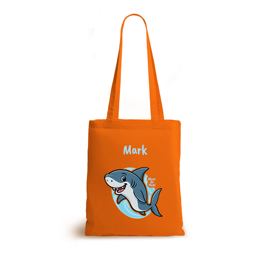 Moos de Haai | tote bag | gepersonaliseerd met naam - Afbeelding 11