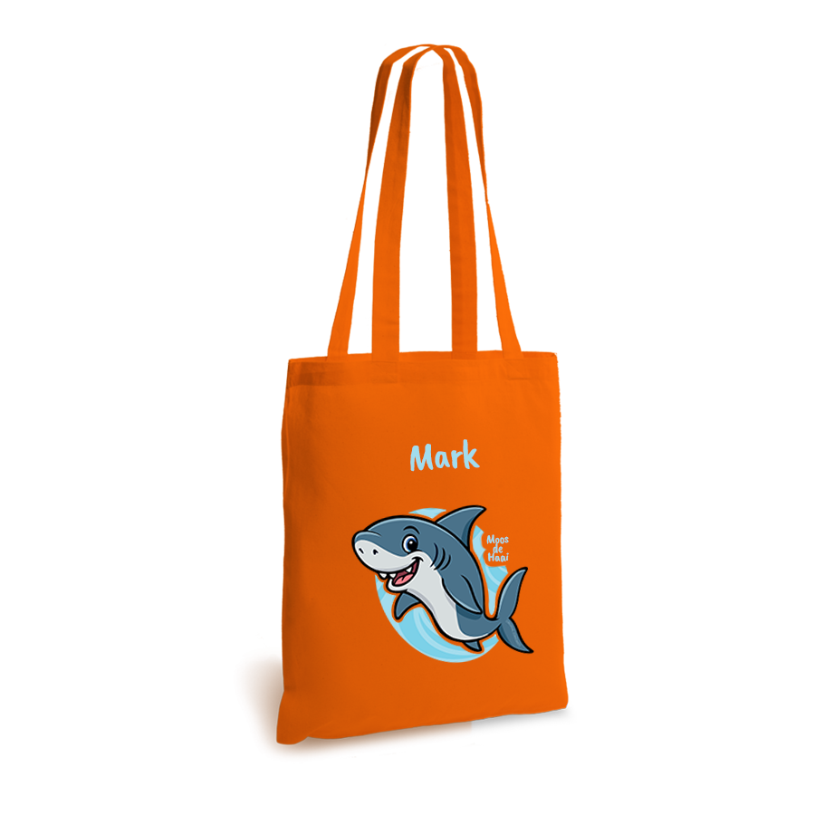 Moos de Haai | tote bag | gepersonaliseerd met naam - Afbeelding 12