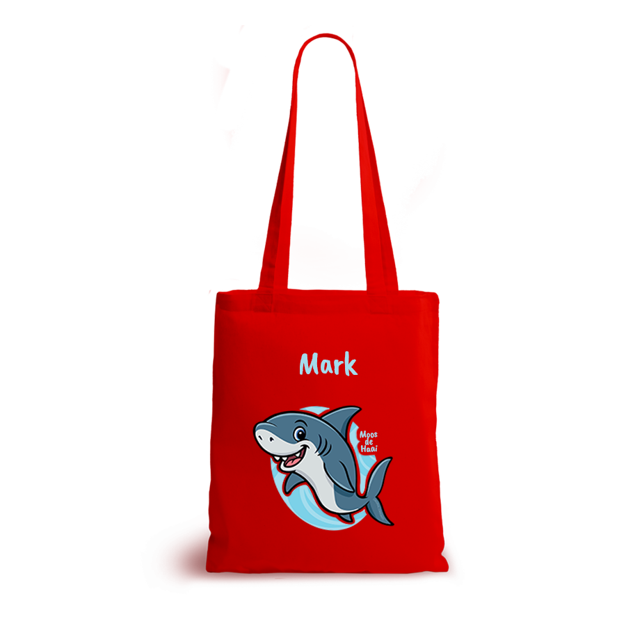 Moos de Haai | tote bag | gepersonaliseerd met naam - Afbeelding 13