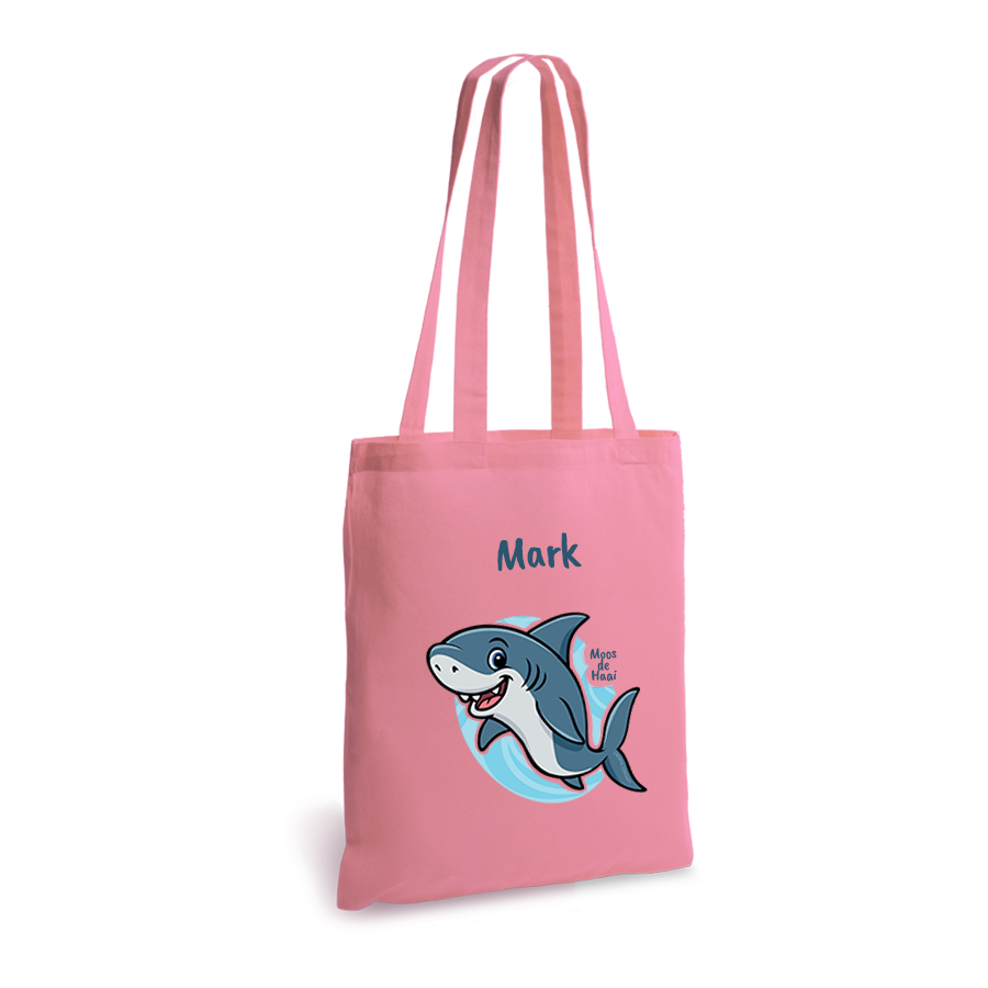 Moos de Haai | tote bag | gepersonaliseerd met naam - Afbeelding 16