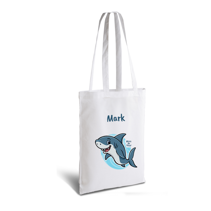 Moos de Haai | tote bag | gepersonaliseerd met naam - Afbeelding 18