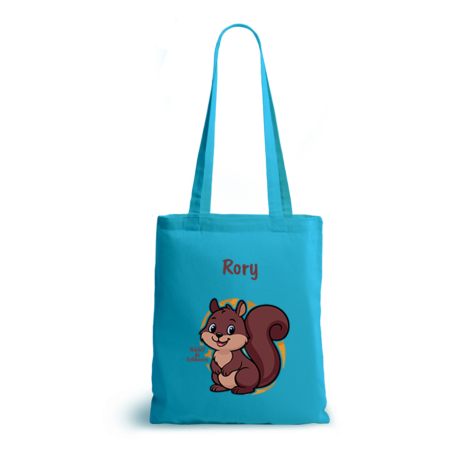 Nibbit de Eekhoorn | tote bag | gepersonaliseerd met naam - Afbeelding 11