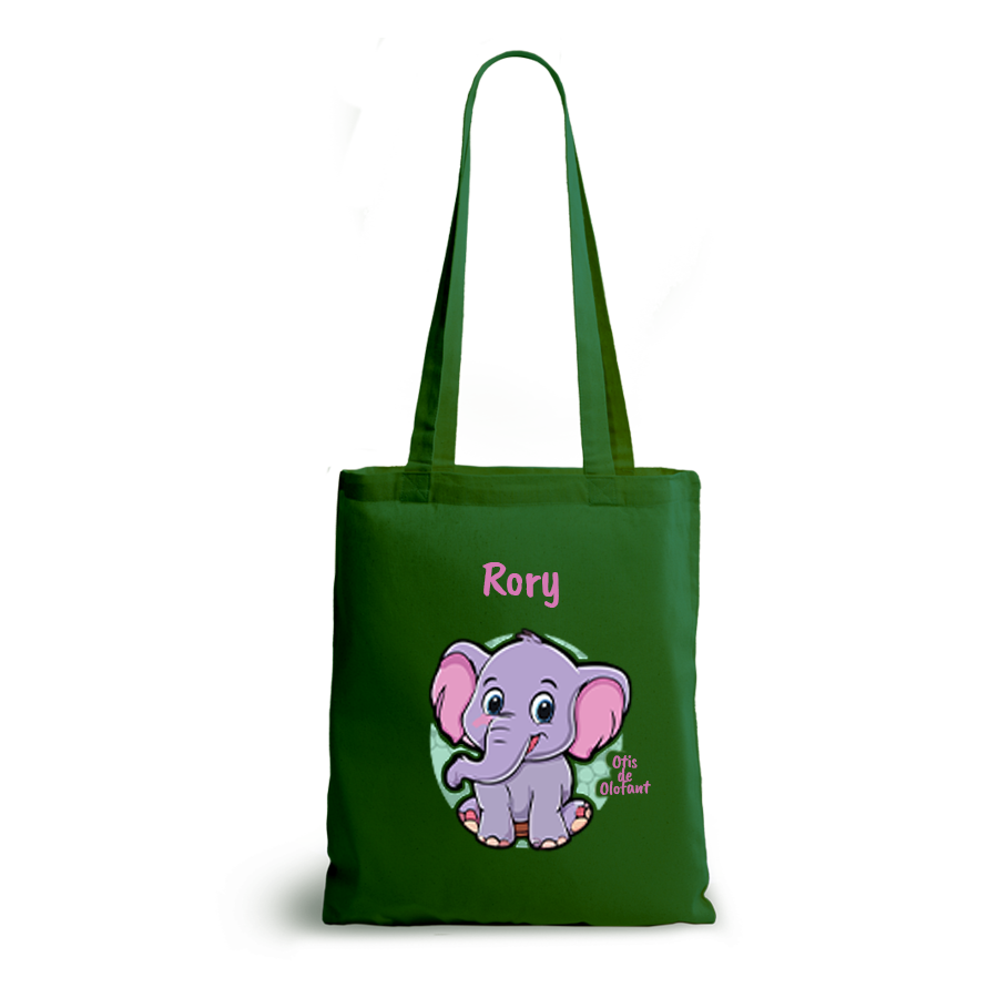 Otis de Olifant | tote bag | gepersonaliseerd met naam - Afbeelding 3